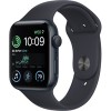Умные часы Apple Watch SE 2 40 мм (алюминиевый корпус, полуночный/полуночный, спортивный силиконовый ремешок)