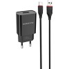 Сетевое зарядное Borofone BA20A USB Type-C (черный)
