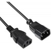 Кабель Buro IEC320-C13/IEC320-C14 1.8м