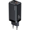 Сетевое зарядное Usams US-CC153 T47 65W (черный)