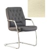 Офисный стул Nowy Styl Chester steel CF/LB chrome ECO 7 (бежевый)