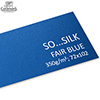 Дизайнерская бумага Cordenons So...silk Fair Blue, 350 гр./м2, 720мм x 1020мм, 1 лист, (M23497)