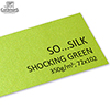 Дизайнерская бумага Cordenons So...silk Shocking Green, 350 гр./м2, 720мм x 1020мм, 1 лист, (M23500)