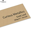 Дизайнерская бумага Arjo Wiggins Curious Metallics Gold Leaf, 300 гр./м2, 700мм x 1000мм, 1 лист, (M23415)