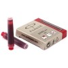 Чернила в капсулах Parker, красные, 6 шт., мини