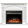Каминокомплект Smolcom Alioth New MB/JUP/SYM26 с Moonblaze Deluxe-S BR LT бьянко белый