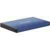 Бокс для накопителей 2.5" Gembird EE2-U3S-3-DB (синий)