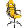 Кресло Mio Tesoro Роберто X-2743 (черный/желтый)